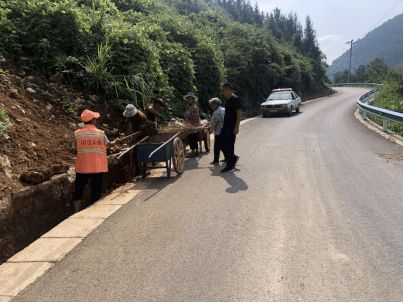 杉树交管所扎实推进农村公路管养 筑牢安全防线